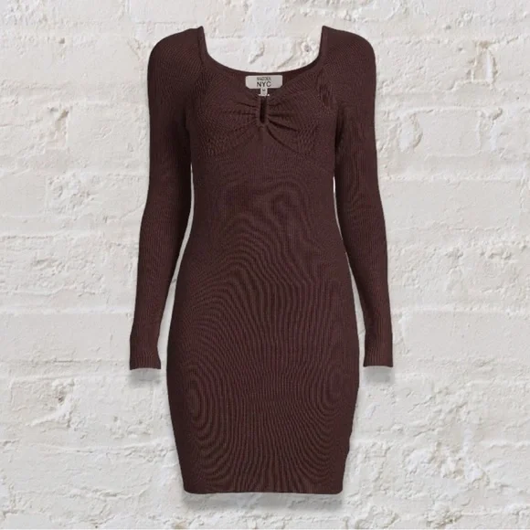 Madden NYC Rib Knit Dress - Picture 5 of 5